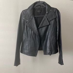 Mackage Black Leather Jacket